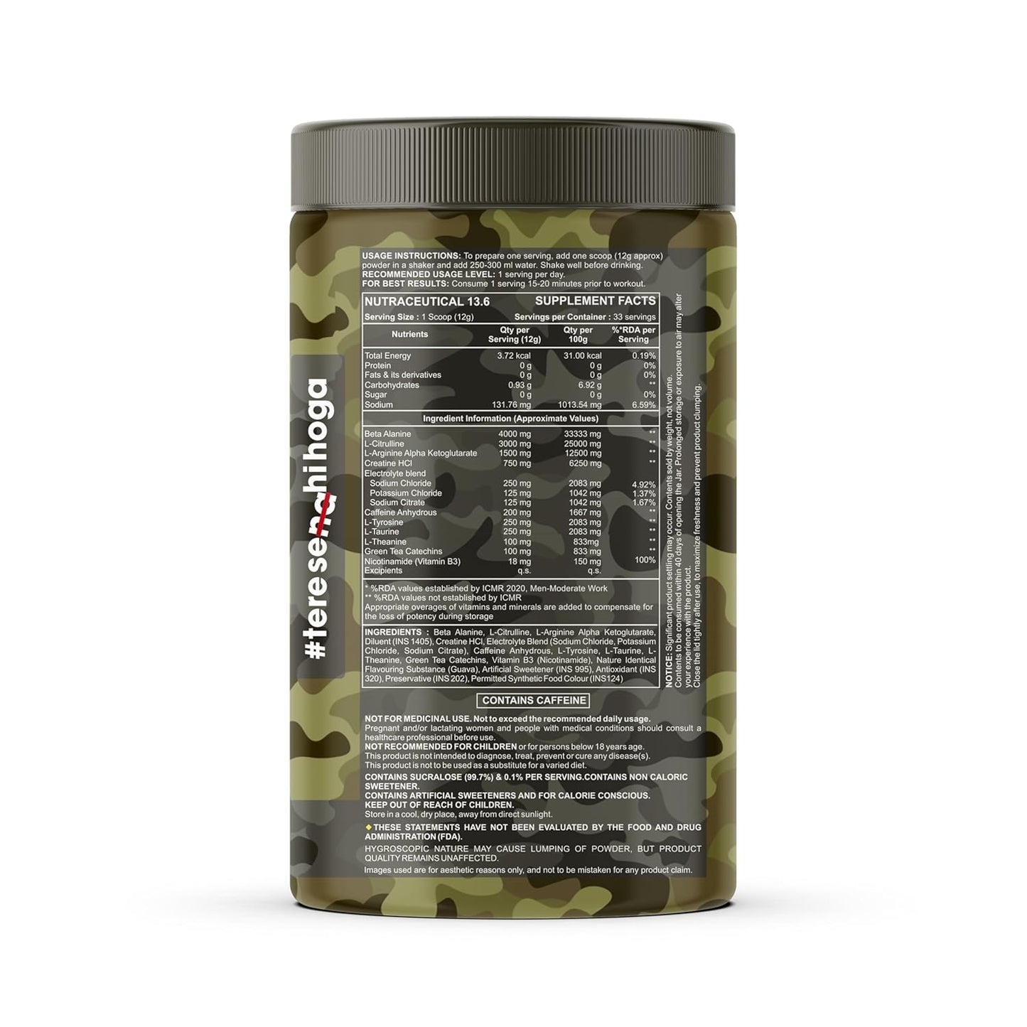 Bigflex Nuke explosive Pre-workout 400g