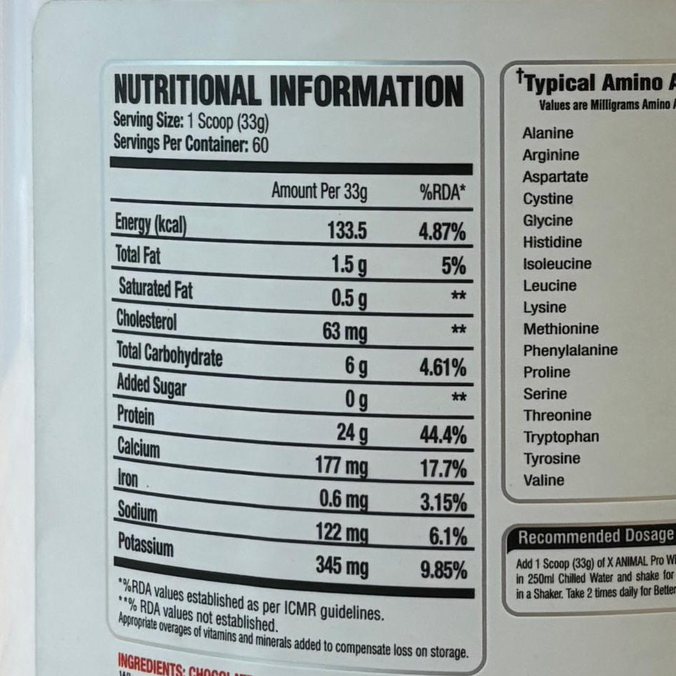 Muscle doctor pro whey 2kg (4.4lbs)