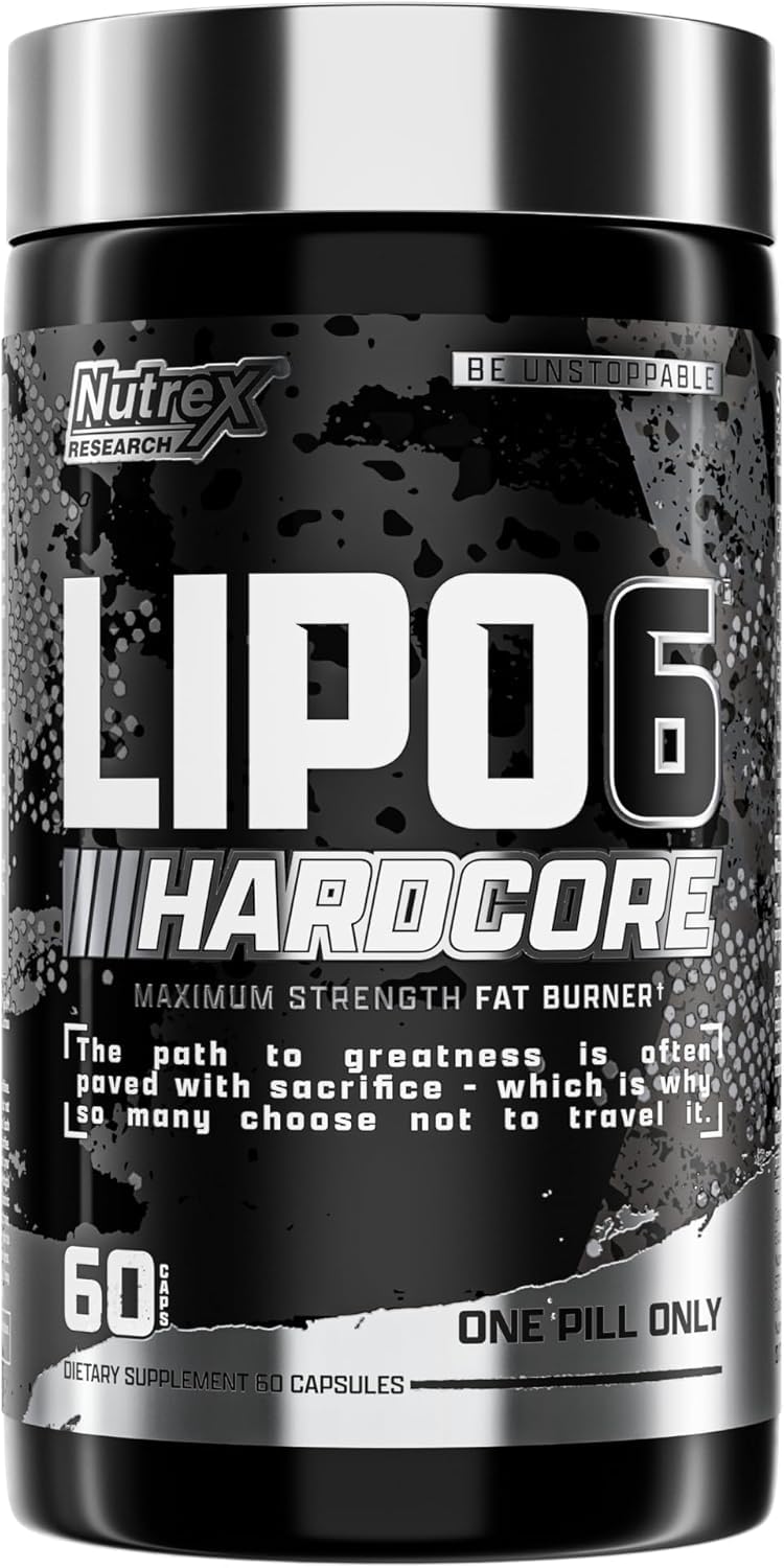 Nutrex Research Lipo6 Hardcore Fat Burner 60 caps