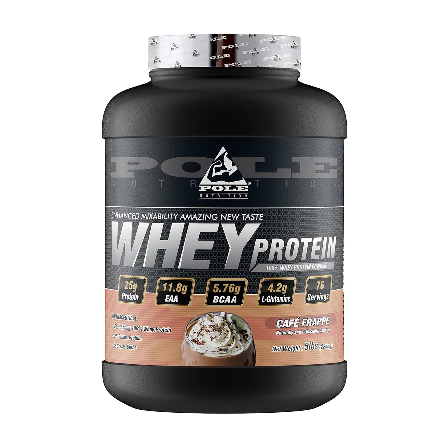 Pole Nutrition Whey protein 5lbs (2268g)