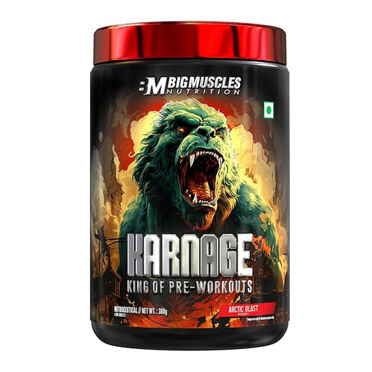 Big muscle Nutrition Karnage Pre-workout 300g