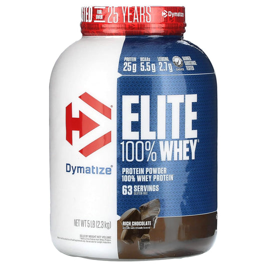 Dymatize Elite 100% whey protein 5lb (2.3kg)