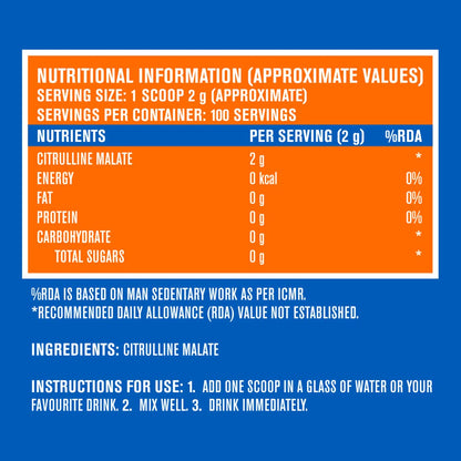 Fast&up Citrulline Malate 2:1 (200g)