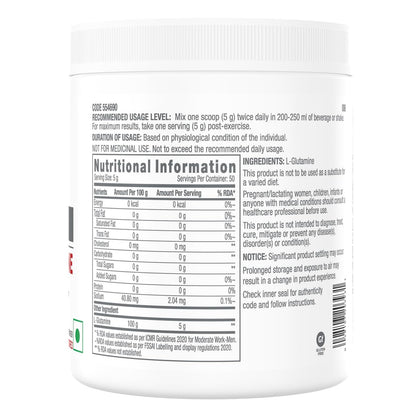 Gnc L-Glutamine 250g