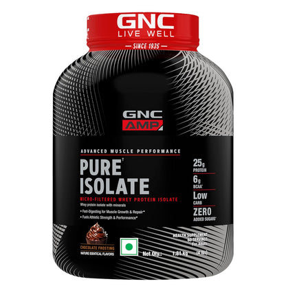 Gnc Amp Pure whey protein isolate 1.81kg (4 lbs.)