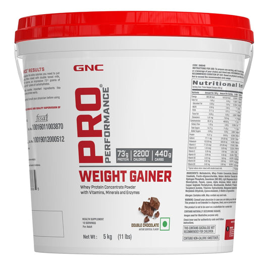 Gnc pro performance weight gainer 5kg (11 lbs.)