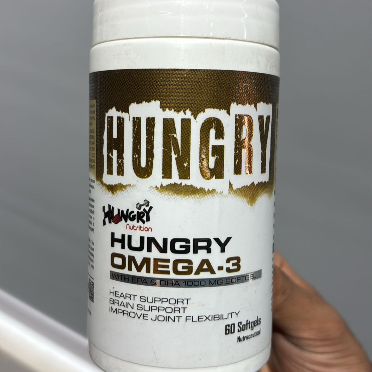 Hungry nutrition omega-3 (60 softgels)