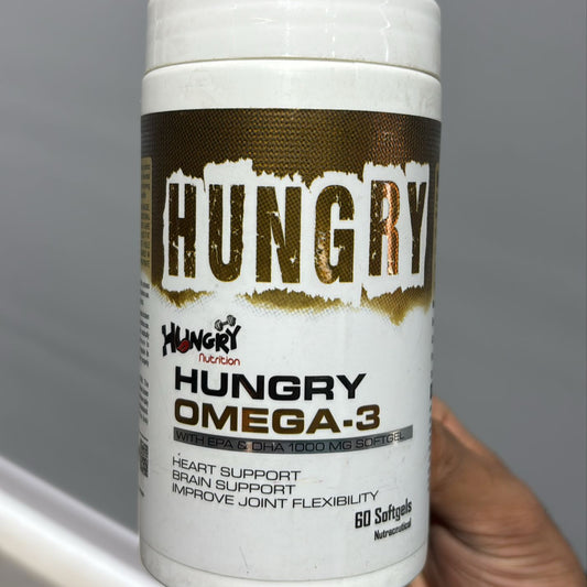 Hungry nutrition omega-3 (60 softgels)
