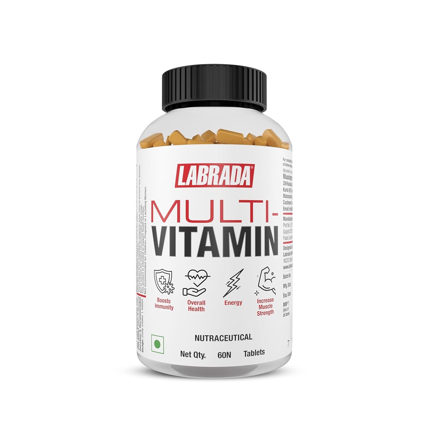 Labrada Multivitamin 60 Tablets 