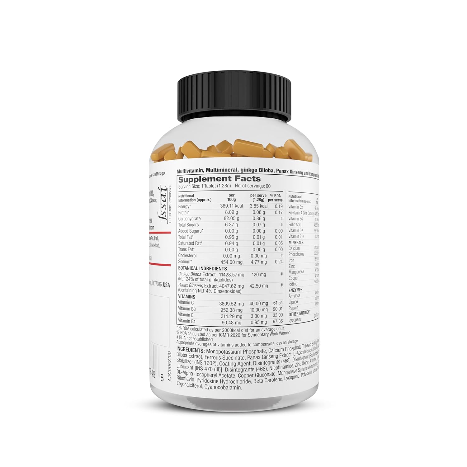 Labrada Multivitamin 60 Tablets 