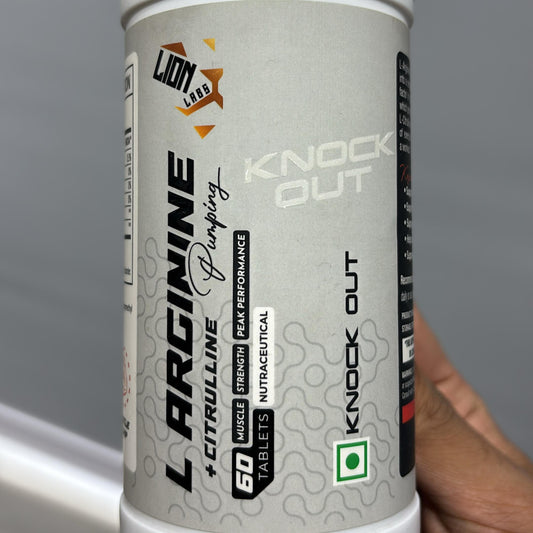 Lion Labz L arginine+citrulline 60 Tablets 
