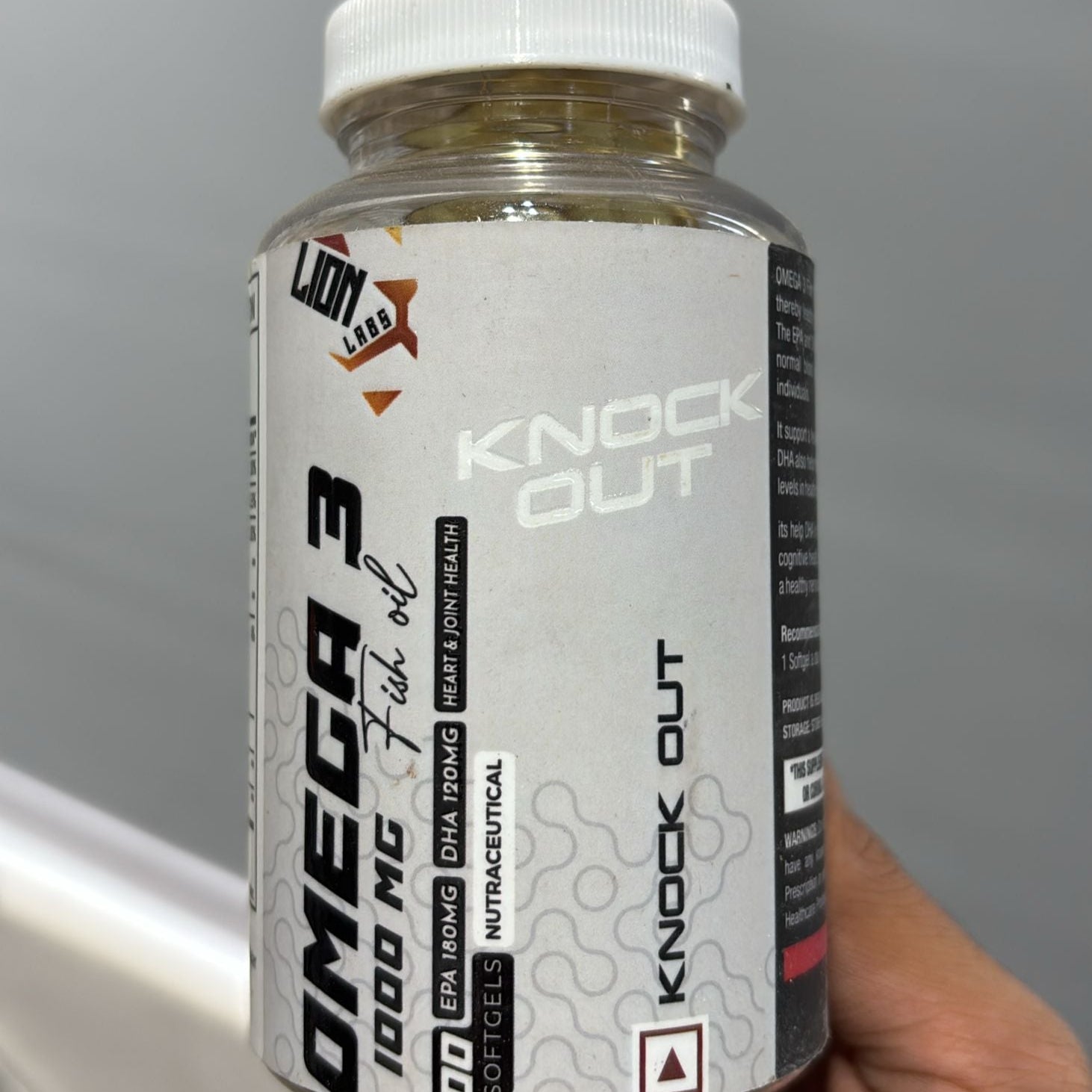 Lion labs Omega 3 (100 Softgels)