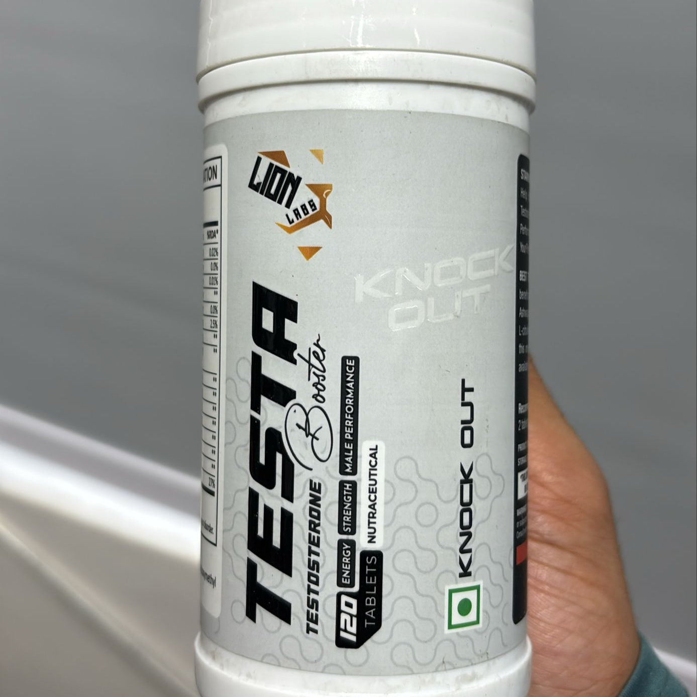 Lion labs Testa 120 tablets 
