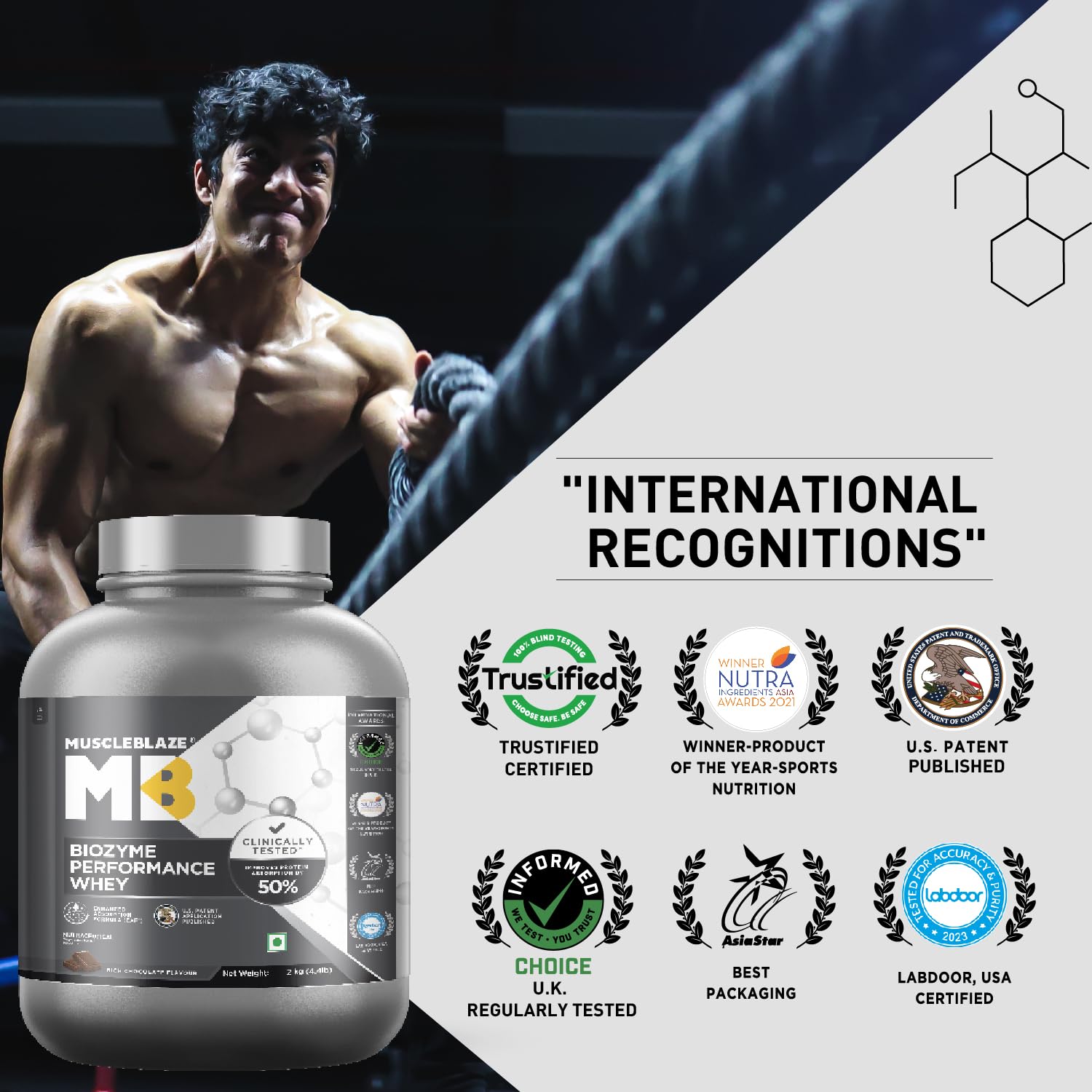 Muscleblaze Biozyme Performance Whey 2kg Labs trusted
