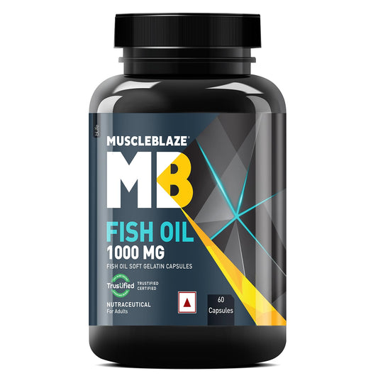 Muscleblaze Fish oil 1000MG (60 capsules)