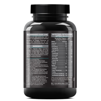 Muscleblaze Fish oil 1000MG (60 capsules)