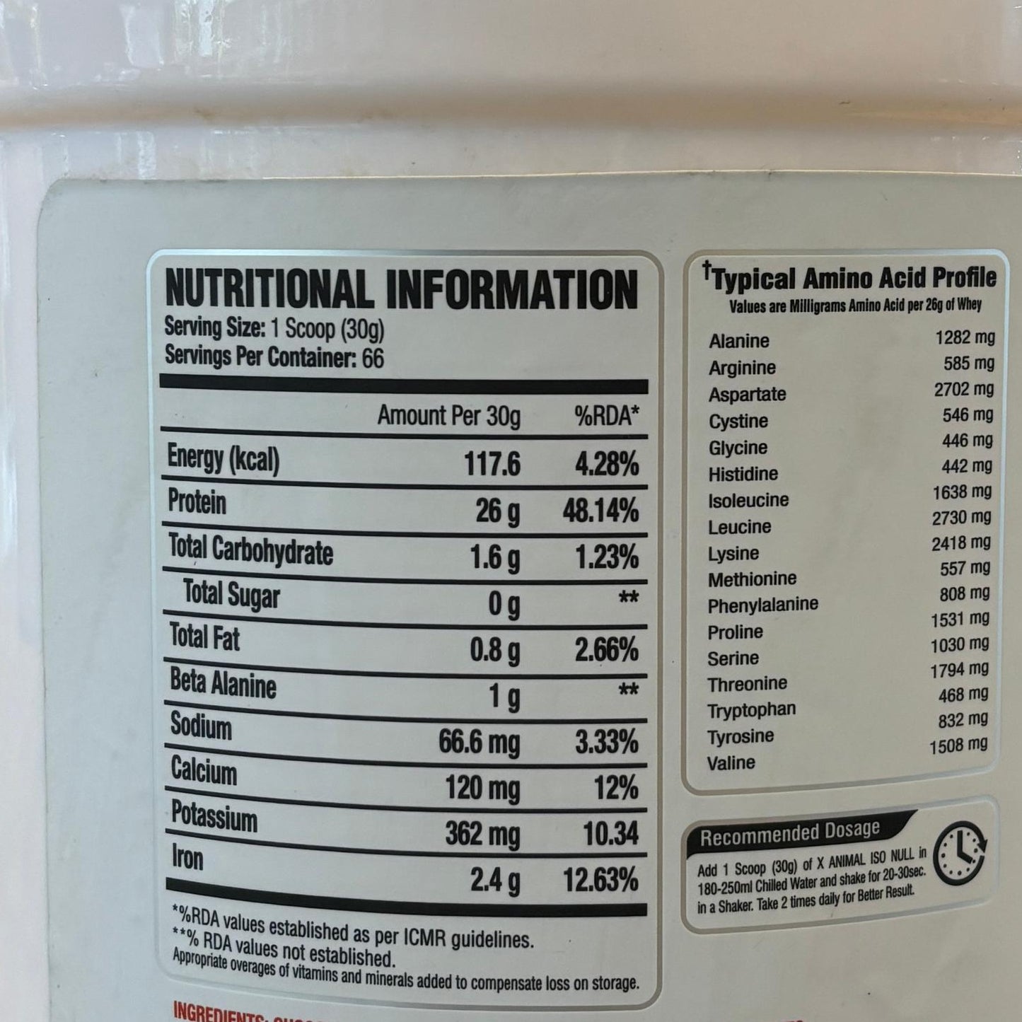 Muscle doctor iso zero/null 2kg (4.4lbs)