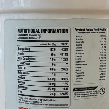 Muscle doctor iso zero/null 2kg (4.4lbs)