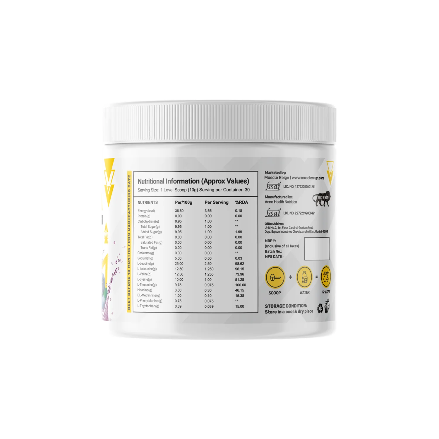 Muscle raze Eaa 300g