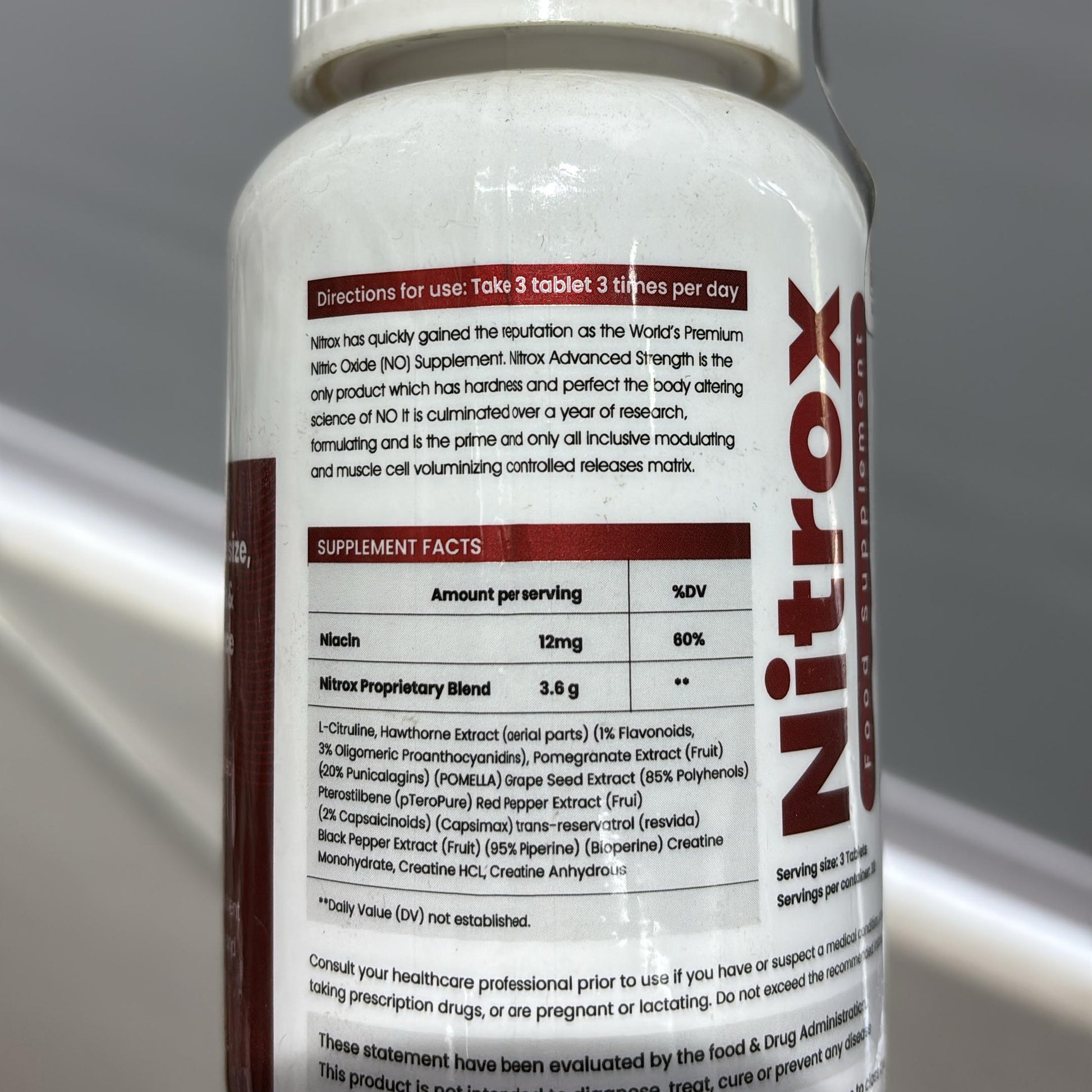 Muscle raze Nitrox 90 Tablets 
