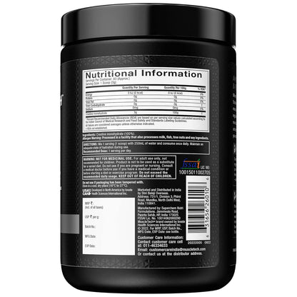 Muscletech 100% Creatine 250g