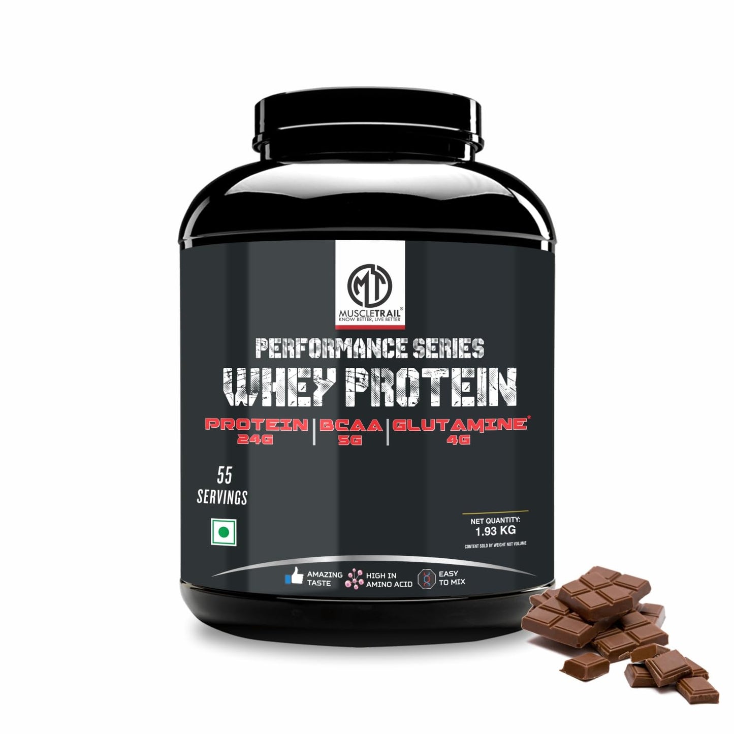 Muscletrail performance series whey protein 1.93kg