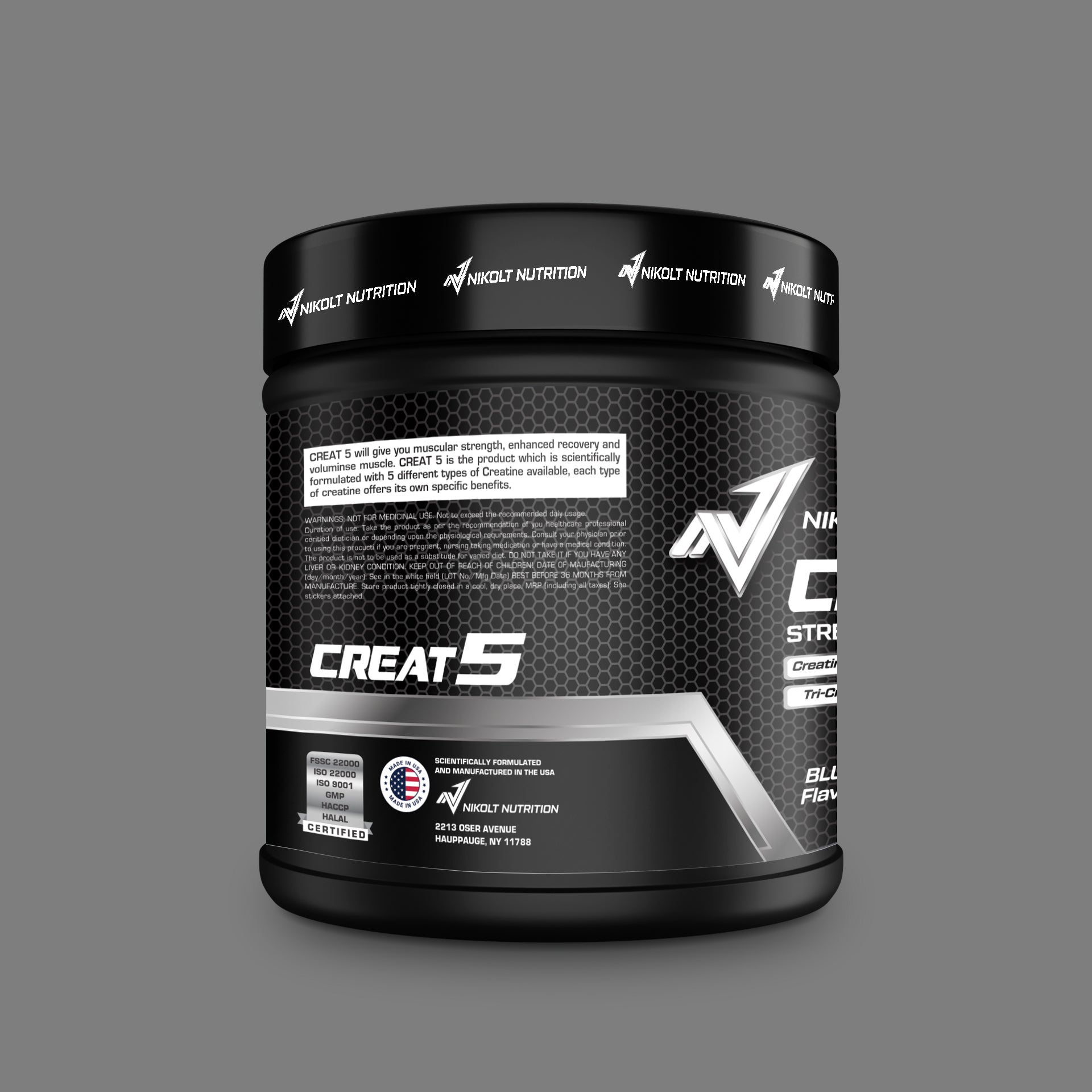 Nikolt Nutrition Creatine monohydrate 250g