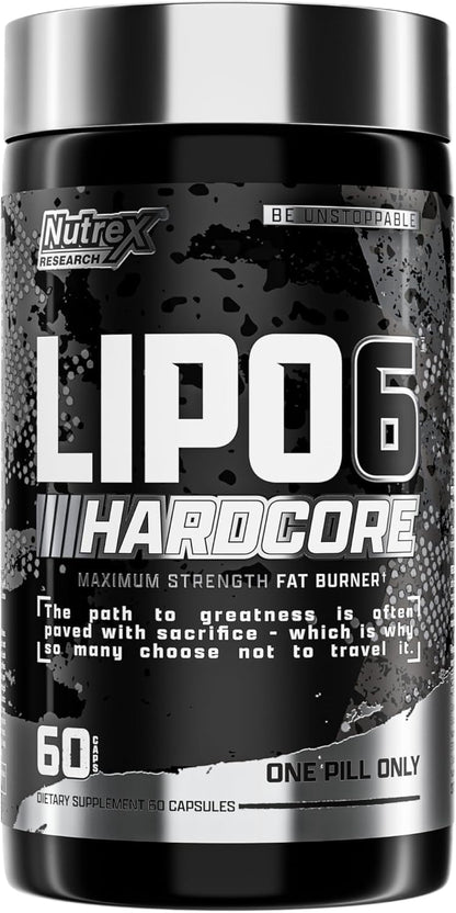 Nutrex Research Lipo6 Hardcore Fat Burner 60 caps