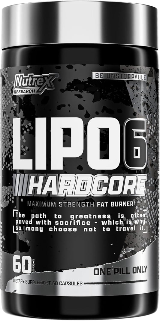 Nutrex Research Lipo6 Hardcore Fat Burner 60 caps