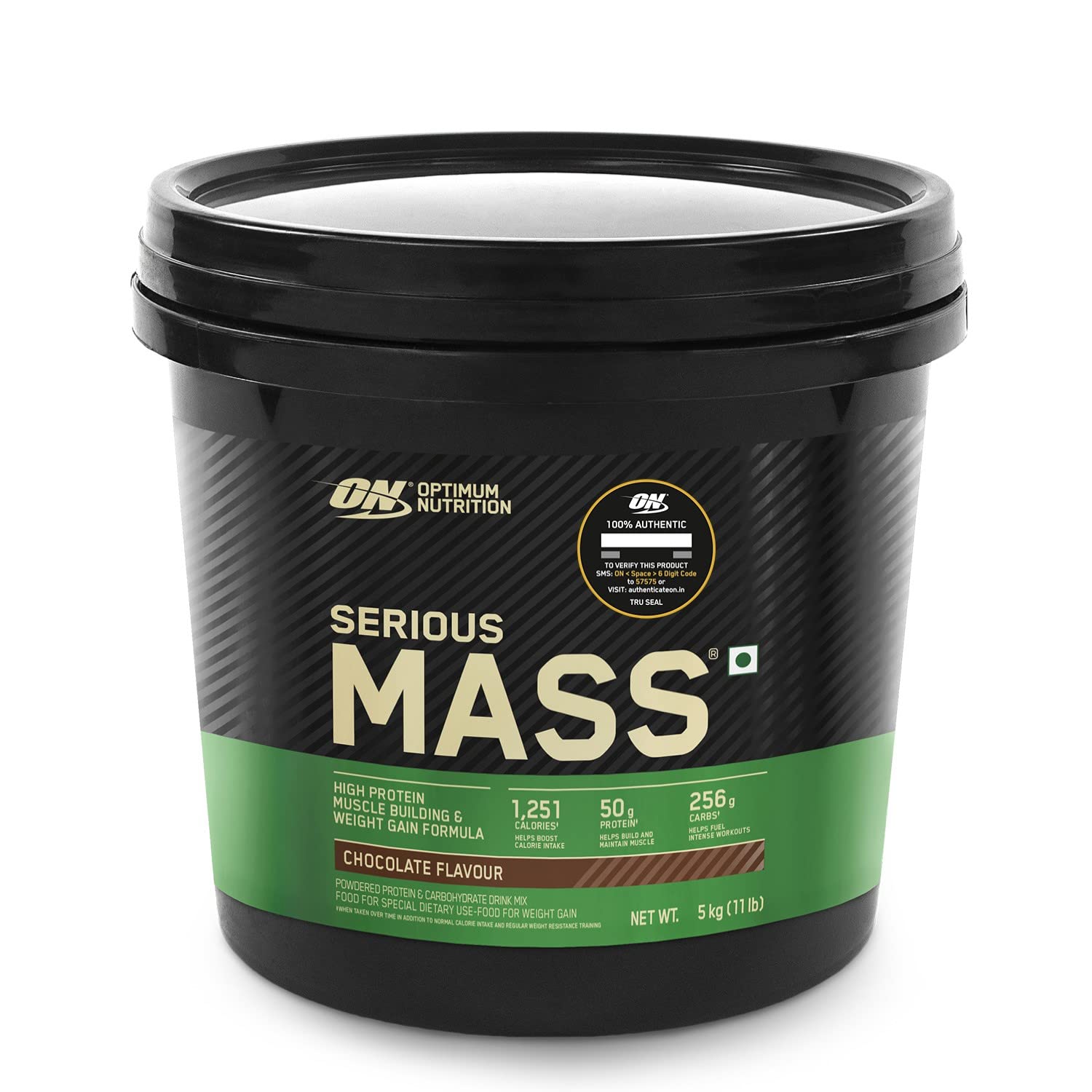 On serious mass 5kg (11 lb)