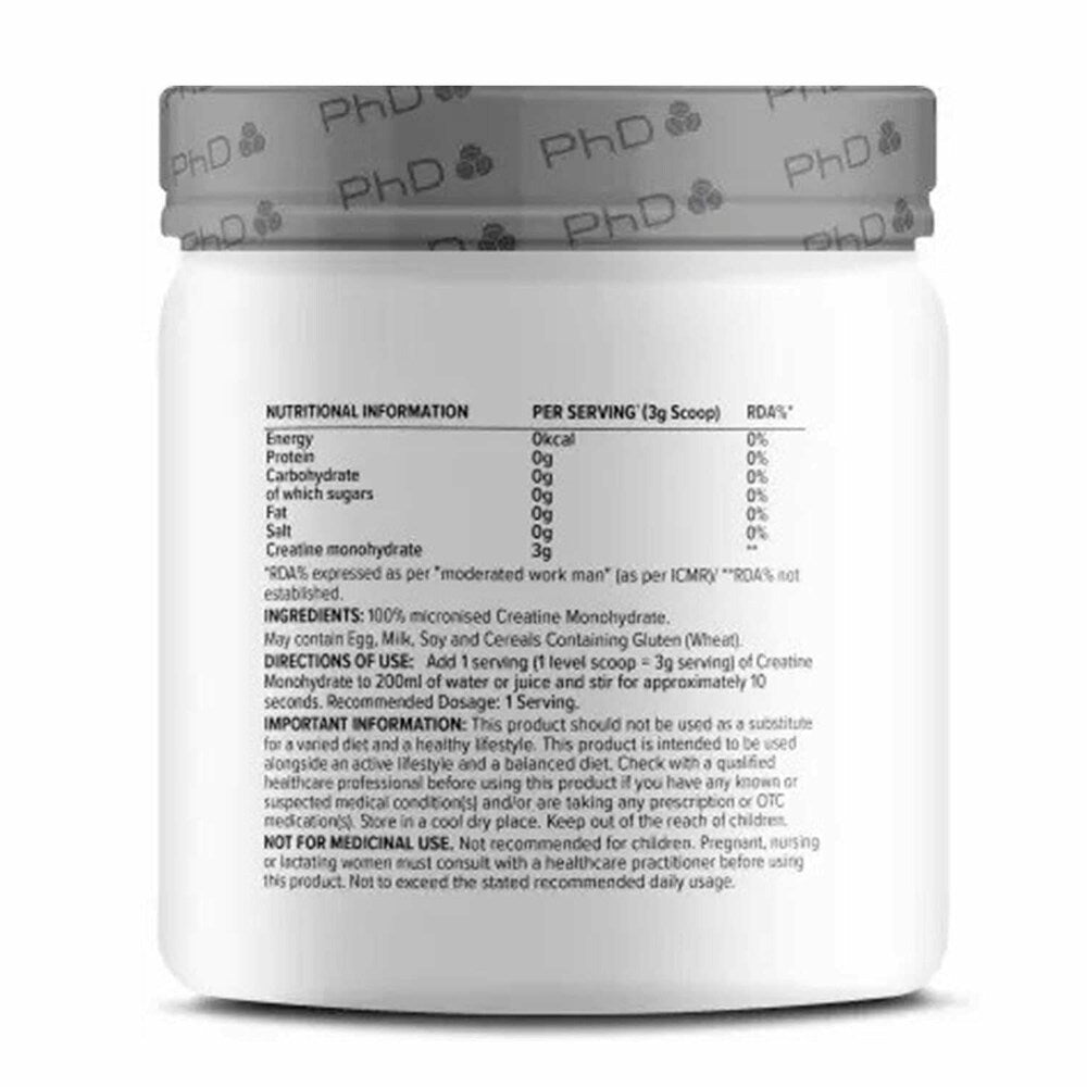 PHD Creatine monohydrate 250g