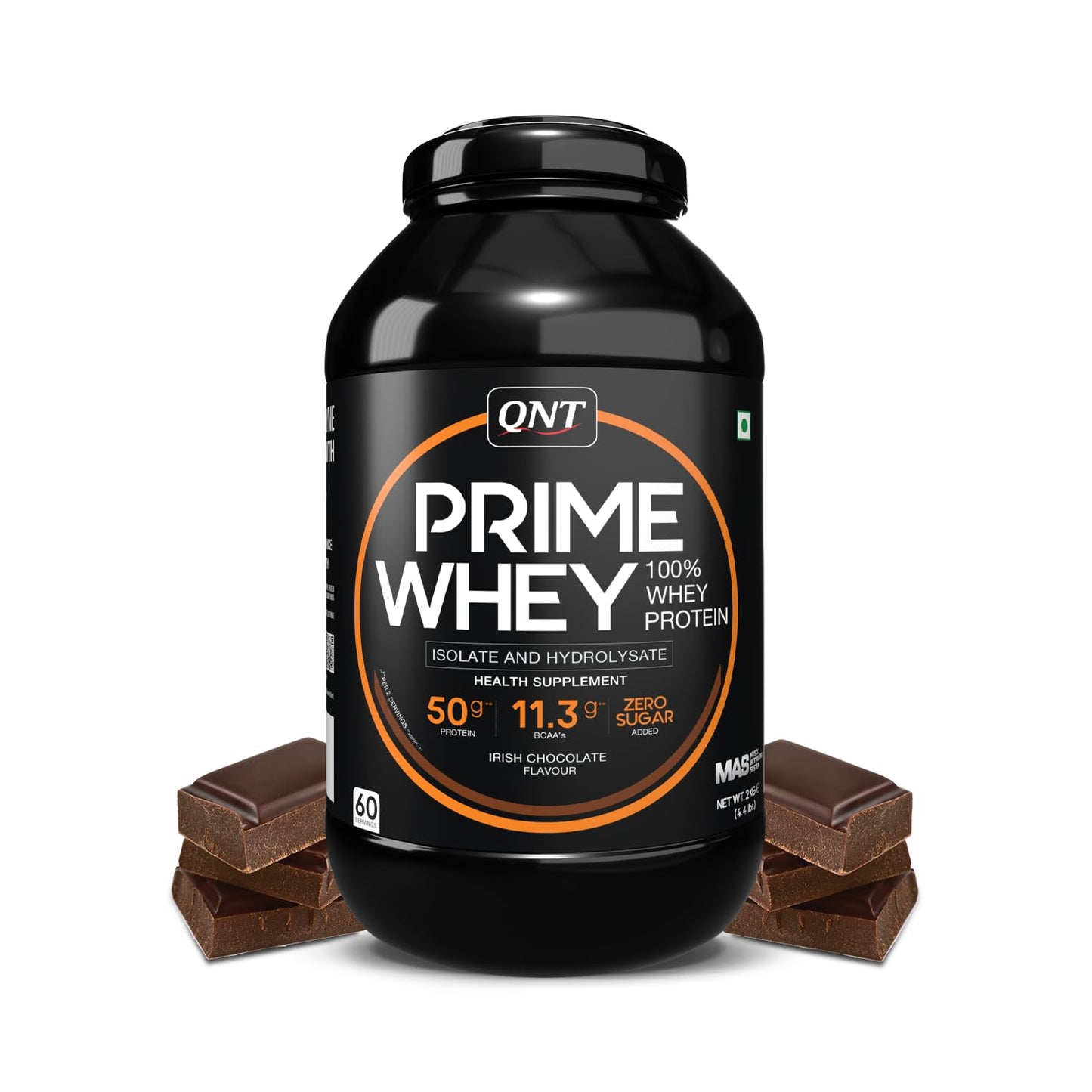 Qnt delicious isolate and Hydrolyzed protein 2kg (4.4lbs)
