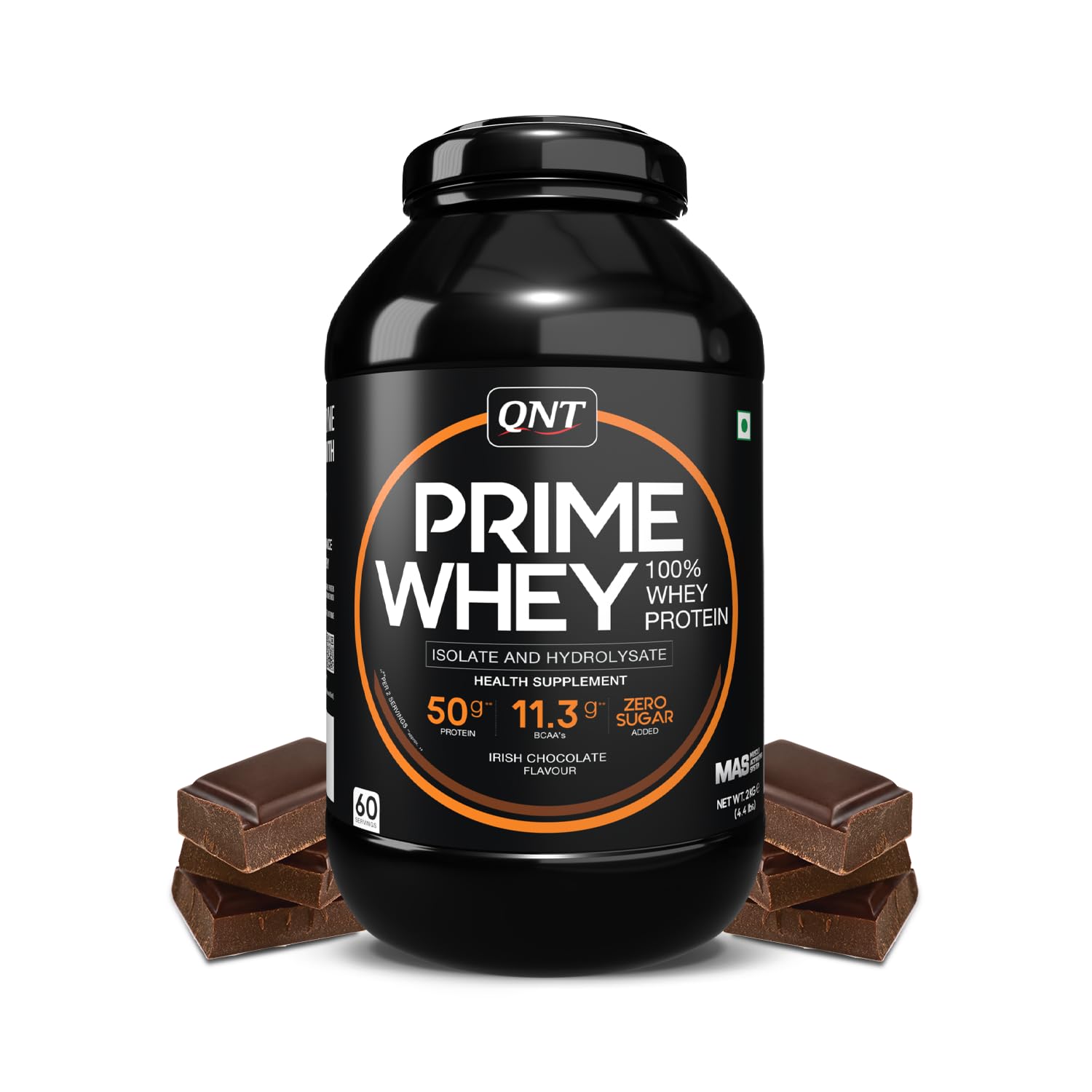 Qnt delicious isolate and Hydrolyzed protein 2kg (4.4lbs)